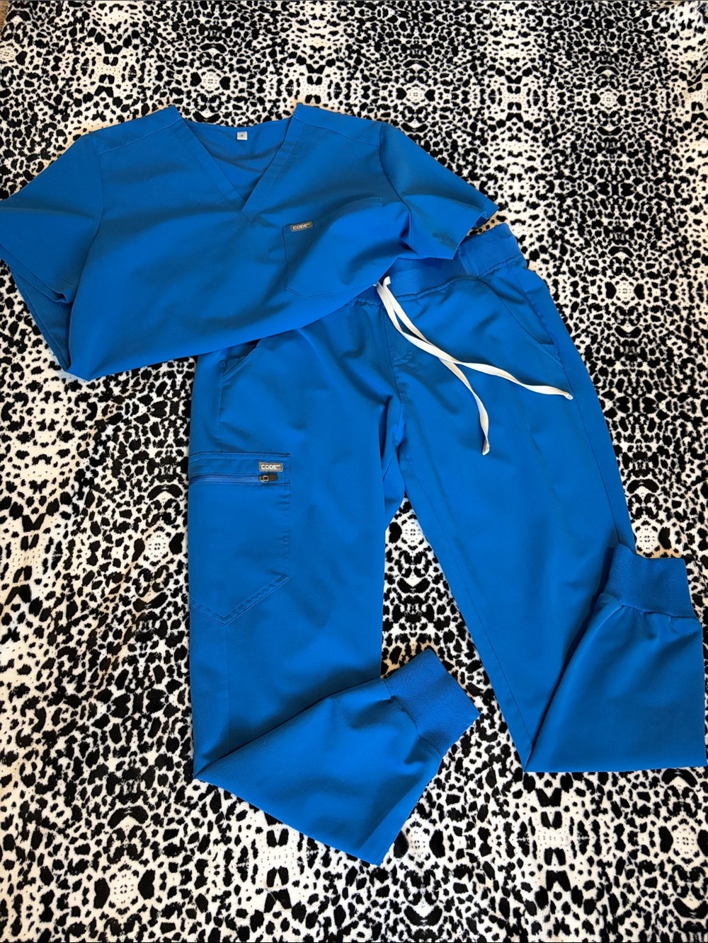 Royal Blue code set, in very good condition, only worn a handful of times.